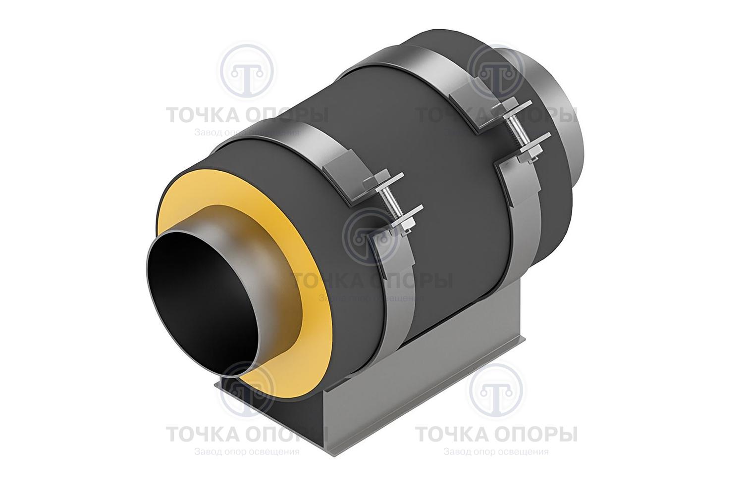 Скользящая опора СПО 76/140.100 подкладная для труб в ППУ