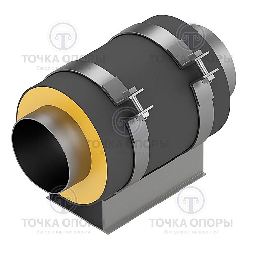 Скользящая опора СПО 57/140.150 подкладная для труб в ППУ