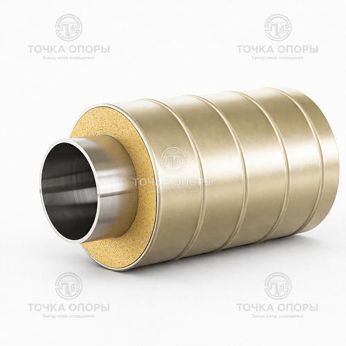 Труба ППУ стальная оболочка 1400х1220х11 мм ГОСТ 30732-2006