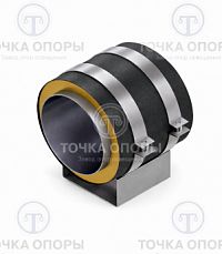 Скользящая опора СПОн 1020/1200.100 подкладная надземная для труб в ППУ