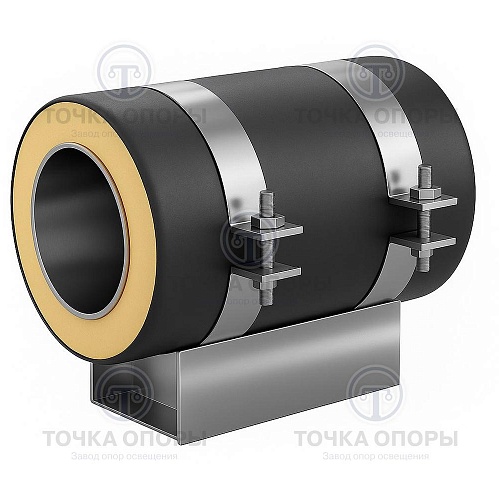 Скользящая опора СПОк 1420/1600.150 подкладная канальная для труб в ППУ